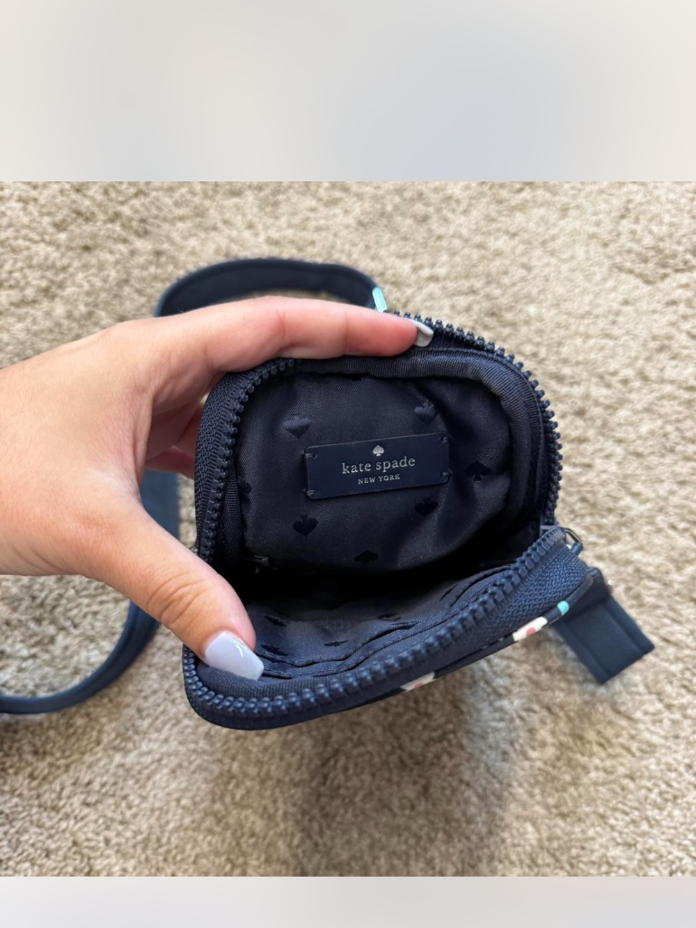 Kate Spade Navy Crossbody Mini Bag